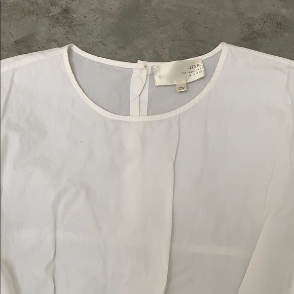 Tie front button back top - Picture 3 of 4